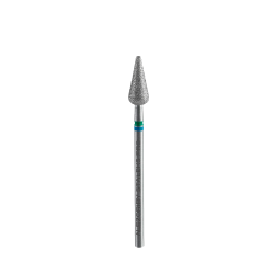 ALEZORI DIAMOND NAIL DRILL BIT DUO POINTED PEAR BLUE-GREEN EXPERT HEAD – 5MM / 12MM